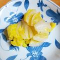 ＊キーツニャン＊'s cooksnap of when they made ゆで白菜の胡麻酢和え.