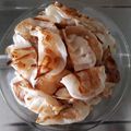 クックるん☆戦隊's cooksnap of when they made 餃子の皮でアップルパイ.
