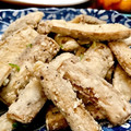 Superlittleboo's cooksnap of when they made ごぼうの素揚げ.