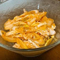 古賀竜一's cooksnap of when they made 鶏ささみとキムチの韓国和え奴.
