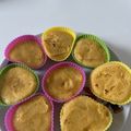クック92CC9Q☆'s cooksnap of when they made レンジで♡離乳食カボチャきな粉蒸しパン.