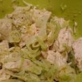 コリラックマー's cooksnap of when they made キャベツとチキンのゴマドレ和え.