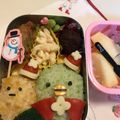 ふじみな☆'s cooksnap of when they made すみっコぐらしXmasキャラ弁ぺんぎん？.