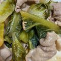 マリーJ☆'s cooksnap of when they made レタスと豚肉の生姜酢醤油蒸し.