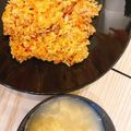 おサルのお姉さん's cooksnap of when they made キムチチャーハン【柏市学校給食】.