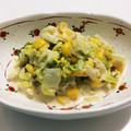 あゆたろう♫'s cooksnap of when they made 簡単♡白菜とコーンのごまマヨポンサラダ.