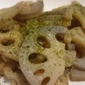 まがおにゃんこФωФ's cooksnap of when they made のり塩レンコンのきんぴら.