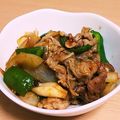 すずなまり's cooksnap of when they made 豚こまピーマン玉ねぎのピリ辛炒め.
