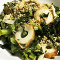 Muffin33's cooksnap of when they made 大根の葉が副菜に！簡単ごま油炒め.