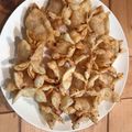 kazukazu☆☆'s cooksnap of when they made 超簡単♡カニのすり身包み揚げ.