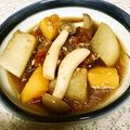 noufumama's cooksnap of when they made 醤油麹で夏野菜のすき煮風.