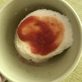Yokchina's cooksnap of when they made ふわふわメレンゲ★マグカップオムライス.