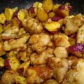 松っつんｼﾎ's cooksnap of when they made 鶏＆さつまいも✿はにーますたーど和え.