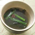 mcc5646's cooksnap of when they made わかめスープ.