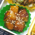 nosso's cooksnap of when they made レンジで簡単！付け合わせに！大学かぼちゃ.