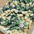 mini＊りぼん's cooksnap of when they made ほうれん草とマカロニツナのサラダ.