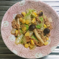 もぐ・ω・くま's cooksnap of when they made コク旨★【白菜としめじのツナバター炒め】.