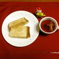 Y✿えくぼ飯's cooksnap of when they made アップルパイみたいなホットサンド.