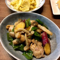 ばたみそーぱん☆'s cooksnap of when they made 鶏肉とさつまいもの照り焼き炒め.
