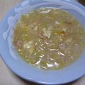 ばりサク's cooksnap of when they made ✿キャベツと桜エビの中華スープ✿.