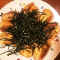 cherry111☆'s cooksnap of when they made ぺったんこ里芋の味噌バター炒め.