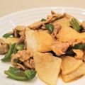 イエローバード's cooksnap of when they made ■豚肉と大根のペッパーにんにく炒め■.