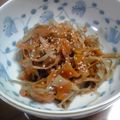かなぽんず's cooksnap of when they made きんぴらごぼう.