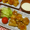 tokotann's cooksnap of when they made 鶏の照り焼き～レモン柚子胡椒マヨ添え～.