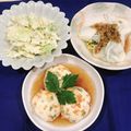 miwayon's cooksnap of when they made ◎豆腐まんじゅう◎甘酢あんかけ.