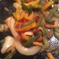 ラクラクダ's cooksnap of when they made 作り置きにも◎パプリカのエスニック炒め.
