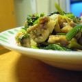 Ｋazu's cooksnap of when they made 10分で完成！ほうれん草と豚小間の炒め.