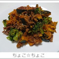 ちょこ☆ちょこ's cooksnap of when they made かぼちゃと牛肉のオイスター炒め.
