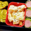 ＊キーツニャン＊'s cooksnap of when they made さつまいもと柿とクリームチーズのサラダ.