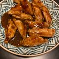 kaoritto's cooksnap of when they made 我が家の鶏手羽中の甘辛焼き(゜∀゜＊).