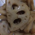 gqeen's cooksnap of when they made 簡単！歯ざわりが良い！レンコンの材木煮！.
