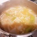 わたしのらいふ's cooksnap of when they made えのき・かぶ・小松菜の味噌汁♪.