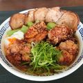 プニのふ04's cooksnap of when they made 鶏の唐揚げラーメン.