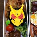 kagujura's cooksnap of when they made 仮面ライダーゼロワン キャラ弁.