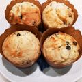 いおママ♪♪'s cooksnap of when they made 摘み立てブルーベリーで作るマフィン♪.