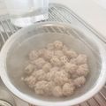 ボボモン's cooksnap of when they made 離乳食後期〜☆簡単ミートボール.