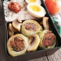 R1NR1N's cooksnap of when they made 白菜消費に☆コロンと可愛い白菜シュウマイ.