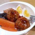 しじみごはん's cooksnap of when they made 簡単！絶品肉だんご☆甘辛あんかけ.