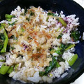 ユーロン's cooksnap of when they made 野沢菜とゆかりのおにぎり.
