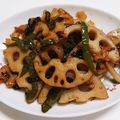サンタ・クロース's cooksnap of when they made ＊れんこん＆ピーマンのきんぴら＊.