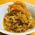 ルパンのかあさん☆彡's cooksnap of when they made ヤーコンのきんぴら.