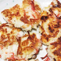 かたのさくら's cooksnap of when they made さくっとふわっと☆カニカマはんぺん焼き.
