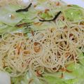 クック55NKKH☆'s cooksnap of when they made 小エビとキャベツのパスタ.