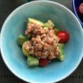 ふたごママちゃん's cooksnap of when they made アボカドに納豆とトマトの簡単♪美♡サラダ.