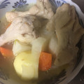 ちゃぎー's cooksnap of when they made とり手羽先とありもので！参鶏湯風スープ♫.