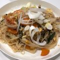 nami★nani's cooksnap of when they made 三つ葉のパッタイ風炒め.